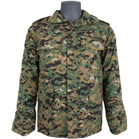 M65 FIELD JACKET W/LINER DIGITAL WOODLAND (Option: 2XL)