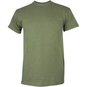 MENS SHORT SLEEVE T SHIRT (Option: OLIVE DRAB XXL)