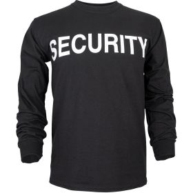 SECURIT SHIRTY L/S T SHIRT (Option: BLACK XL)