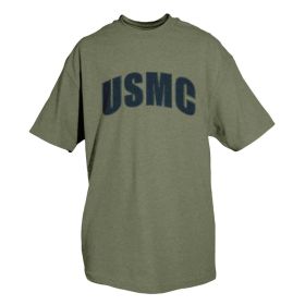 USMC T SHIRT (Option: OD XL)