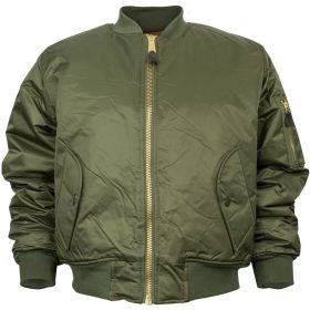 MA 1 FLIGHT JACKET SAGE (Option: 7XL)