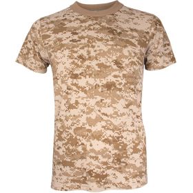 MENS S/S T SHIRT (Option: DIGITAL DESERT CAMO S)