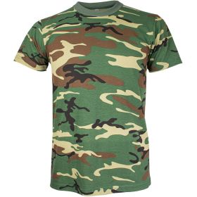 MENS S/S T SHIRT (Option: DIGITAL DESERT CAMO L)
