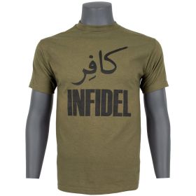 INFIDEL T SHIRT BLACK (Option: XXXL)