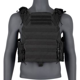 Q R VITAL PLATE CARRIER VEST (Option: Black)