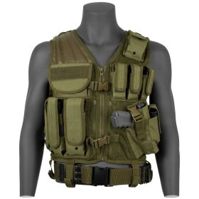 MACH 1 TACTICAL VEST (Option: OLIVE DRAB)