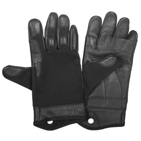 EXTREME DUTY RAPPELLING GLOVES (Option: BLACK L)