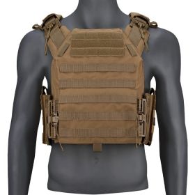 Q R VITAL PLATE CARRIER VEST (Option: COYOTE)