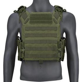 Q R VITAL PLATE CARRIER VEST (Option: OLIVE DRAB)