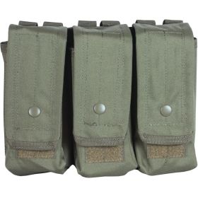 AR 15 / AK 47 TRIPLE MAG POUCH (Option: OLIVE DRAB)