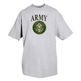 ARMY T SHIRT HEATHER GREY (Option: M *SY)