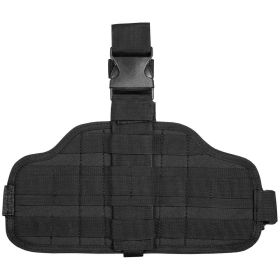 COMBAT DROP LEG HOLSTER PANEL (Option: Black)