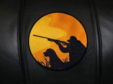 Hunter with Dog Logo Panel (Logo Panel Size: 30" Panel For All Other Chairs)