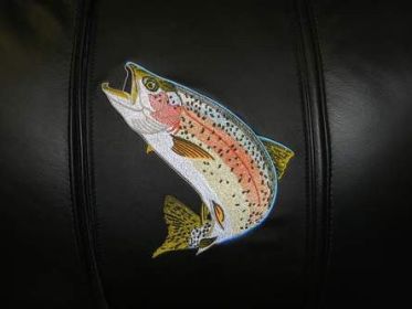 Trout-Rainbow Logo Panel (Logo Panel Size: 30" Panel For All Other Chairs)