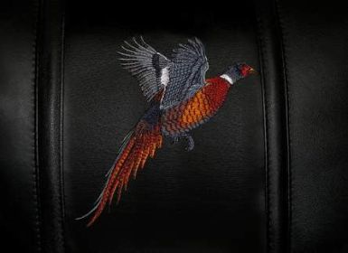 Pheasant-Flushing Logo Panel (Logo Panel Size: 30" Panel For All Other Chairs)
