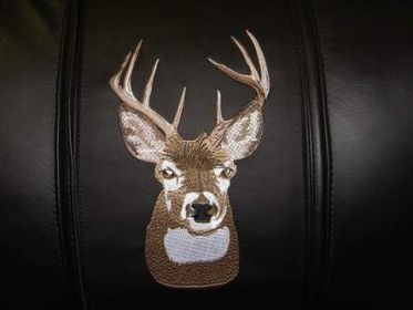Deer-Head Logo Panel (Logo Panel Size: 24" Panel for Xpression Gaming Chair Only)