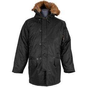 GI ST SHIRTYLE N 3B PARKA BLACK (Option: S)