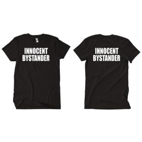 INNOCENT SHIRT BYSTANDER BLACK 2 IMPRINT SHIRTS (Option: M)