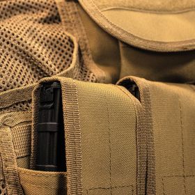 BIG & TALL MACH I TACTICAL VEST (Option: Black)