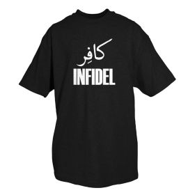 INFIDEL T SHIRT BLACK (Option: S)
