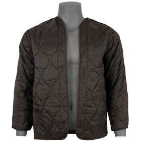 GI M 65 FIELD JACKET LINER  BLACK (Option: S)